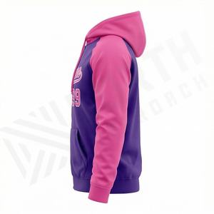 Sweats à capuche zippés en polaire personnalisés pour hommes, femmes et jeunes, coupe confortable avec broderie de logo, fabrication OEM, vente en gros, doux, chauds, couleur personnalisée - Product Image 3