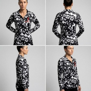 Camiseta de Ciclismo de Montaña de Manga Larga de Secado Rápido para Hombre, Transpirable, de Poliéster, con Estampado de Camuflaje, para Adultos - Product Image 2