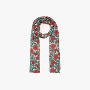 Women's Chiffon Floral <b>Scarf</b> Long Lightweight All Seasons Daily Wear Accessory - Product Image 5
