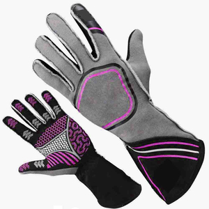 Guantes de Conducción de Microfibra para Karting, Personalizados, para Jóvenes y Adultos, para Conducir en Exteriores, Carreras y Karting - Product Image 1