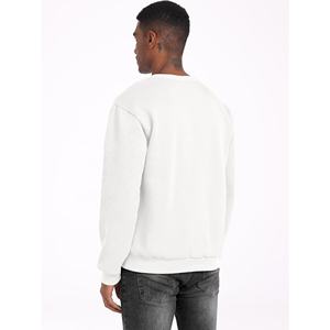 เสื้อสเวตเตอร์คอกลมของผู้ชายเสื้อสเวตเตอร์คอกลมสำหรับทุกเพศสีต่างๆ380gsm ผ้าฝ้าย100% - Product Image 3