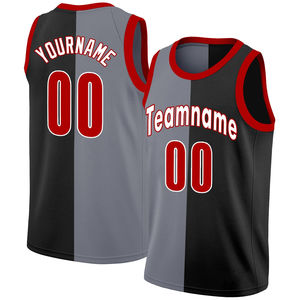 Uniforme de Baloncesto Transpirable sin Mangas con Diseño Único y Estampado de Baloncesto con Nombre de Equipo y Diseño Personalizado - Product Image 3