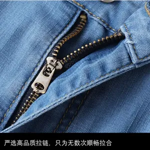 กางเกงยีนส์ผู้ชายสไตล์ฮิปฮอปเอวสูงทรงหลวมแบบมีกระเป๋าหลายช่องแฟชั่นขายาว - Product Image 5