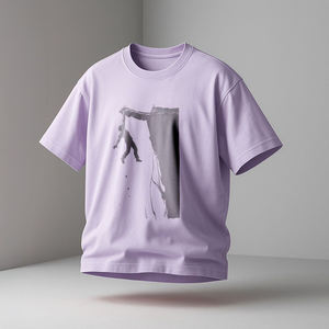 Venta al por mayor directa de fábrica, suministro OEM, camisetas casuales de punto 100% algodón para hombre, tallas grandes, ecológicas, de secado rápido - Product Image 3