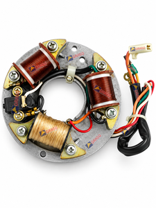 Bobina de encendido y placa de bobina para Bajaj Classic SL, conjunto de piezas de repuesto para motocicletas de calidad de exportación, India, Orado - Product Image 1