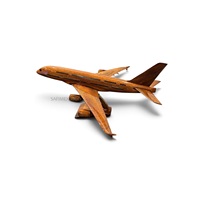 Maquette d'avion civil haut de gamme en bois, modèle réduit Airbus A320/A330/A350/A380, décoration de table, directement de l'usine du Vietnam