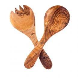 Ensemble de saladiers en bois faits à la main de haute qualité, couverts et ustensiles de cuisine, fabriqués en Inde, au meilleur prix - Product Image 2