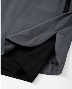 <b>Men's</b> Double Layer Eco-Friendly Cotton Streetwear <b>Compression</b> Sports <b>Shorts</b> Drawstring Closure Pockets for Gym Running Workout - Product Image 2