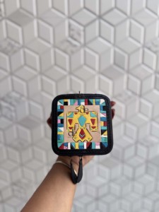 Magnifique étui compact pour bijoux en cuir véritable, cuir travaillé à la main vintage, fermeture à glissière, accessoire de rangement durable - Product Image 3