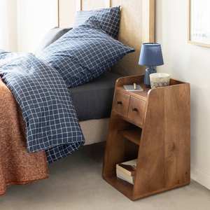 Mesa de Noche Vandana Grand Altis de Madera de Mango - Product Image 1