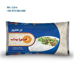 Riz Calrose à grains moyens pour la cuisine du Moyen-Orient et méditerranéenne, origine Vietnam, OEM, marque privée, vente en gros en vrac - Product Image 1