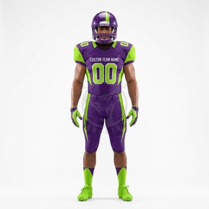 Uniformes de football pour jeunes en gros pour commandes d'équipes avec couleurs personnalisées, coupe athlétique, maille extensible - Product Image 1