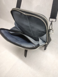 Bolsos Cruzados de Cuero Genuino con Múltiples Cierres, Bolsos de Hombro de Lujo para Hombre, Bolsos de Mensajero de Moda Premium para Mujer, Personalización con Logotipo, Diseño Delgado - Product Image 4