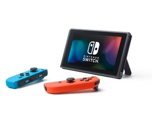 Consola Nintendo Switch 100% Original con Joy-Con Azul Neón y Rojo Neón, Controles Azul Neón y Rojo Neón, Alimentada por Batería, para Jugar - Product Image 5