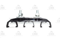 Pince de fixation pour câble en acier inoxydable, montage en surface, support de câble électrique, pas de 50 mm, usage intensif