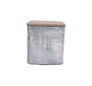 <b>Metal</b> Canister Excellent Quality Handmade Storage <b>Box</b> Customized Size Latest Arrival Galvanized <b>Metal</b> Storage Canister For Home - Product Image 1