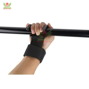 Ganchos de Levantamiento de Pesas de Acero y Nailon Resistentes - Accesorios de Gimnasio Unisex - Product Image 5