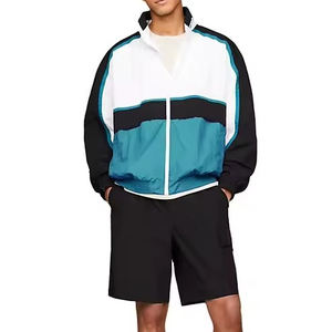 Chaqueta Deportiva Cortavientos de Color Sólido, Estilo Urbano, Ligera, Nueva, Premium, para Entrenamiento, Secado Rápido y Transpirable - Product Image 1