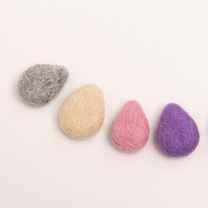 Gotas de Lluvia de Fieltro de Lana, Coloridas Gotas de Agua, Juguetes Sensoriales para Niños, Móvil para Bebés - Product Image 2