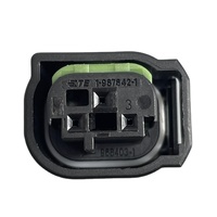 Jinhang3p-LF 3-poliger weiblicher Kupfer-Nylon-Autostecker, IP67 wasserdichter Adapter für Rückfahrkamera-Parksensor-Buchsenkabelstecker