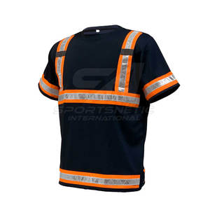Camiseta de Trabajo Industrial, Tejido Transpirable, Cómoda, Manga Corta, Uniforme para Trabajadores - Product Image 2