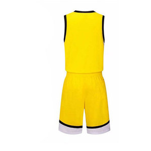 Uniforme de basket-ball en polyester léger, respirant et confortable, faible MOQ, prix bas, taille personnalisée pour hommes - Product Image 4