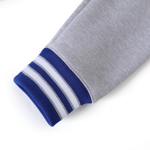 New 2026 Hampton University Heather Grey Fleece V-Neck <b>Cardigan</b> Custom Sorority Wear <b>Button</b> Front Bulk Wholesale Manufacturer - Product Image 3