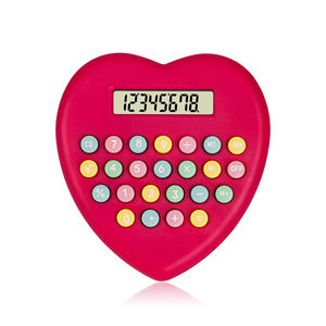 <span class=keywords><strong>Calculadora</strong></span> colorida con forma <span class=keywords><strong>de</strong></span> corazón bonita y elegante, <span class=keywords><strong>calculadora</strong></span> <span class=keywords><strong>de</strong></span> <span class=keywords><strong>amor</strong></span> verdadero - Product Image 1