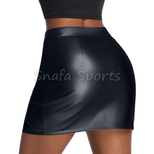 Jupes en cuir pour femmes, vente en gros, design personnalisé, respirantes, confortables, en cuir véritable, prix bas - Product Image 5