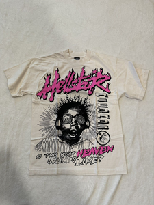 Conjunto de Camisetas Oversize de Algodón Lavado Estilo Hip-hop Urbano Distressed Vintage de Manga Corta para Hombre - Stock Hell Star - Product Image 2