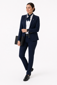 Uniformes d'aviation personnalisés à manches longues pour pilotes et personnel de cabine | Fabricant OEM | Uniforme de Superviseur d'Information au Terminal de l'Aéroport pour Femmes - Product Image 3