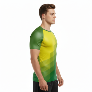 Custom Men's Grappling Rash Guard OEM Private Label <b>Athletic</b> Compression Shirt Manufacturer - Product Image 2