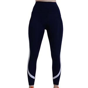 Women's High Waist Full Length Solid Color Seamless Knitted Yoga <b>Leggings</b> Stretchable Breathable Quick Dry Spandex/Polyester - Product Image 5