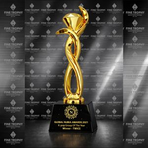 Trofeo de Cricket de Metal Personalizado Recién Fabricado - Product Image 1