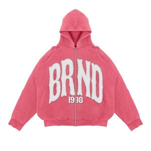 Nouvelle Collection – Sweat à Capuche et Pantalon de Survêtement Évasé en Molleton Français Délavé à l'Acide 400 GSM 100% Coton – Vente en Gros OEM pour l'Hiver - Product Image 6