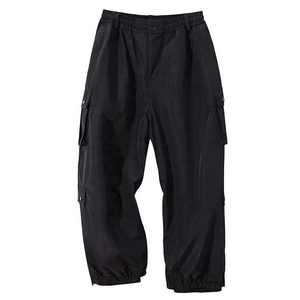 Windproof Streetwear OEM Customized Ski <b>Pants</b> Windproof Plus Size Baggy Ski Wear with Zipper Closure Snowboard <b>Pant</b> - Product Image 2