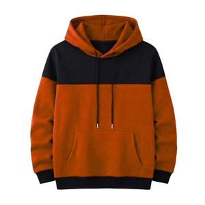 Sweat à capuche unisexe personnalisé en polyester/coton imprimé, doublé, écologique, de haute qualité, en molleton, vierge, streetwear, épais et oversize - Product Image 3