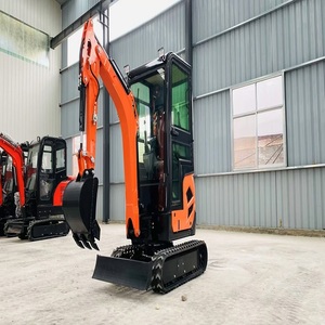 Mini-excavatrice puissante de 2,5 tonnes, type chenille, avec godet de 0,02 m³, puissance de 110 kW, haute efficacité pour les travaux agricoles et le creusement de fondations, fonctionnement fluide - Product Image 3