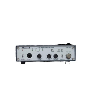 JR SOUND HA-101 DI Professional Microphone Amplifier with Metal Body for Concerts Recording Home & Live Venues - Product Image 1