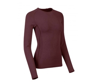 Ropa ecuestre de manga larga para mujer, camisas de carreras con logotipo personalizado - Product Image 4