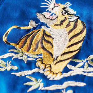 เสื้อแจ็คเก็ตซูกะจังผ้าซาตินปักลายพรีเมียม ด้านหน้าสั่งทำพิเศษ เป็นมิตรต่อสิ่งแวดล้อม ระบายอากาศได้ดี น้ำหนักเบา แฟชั่นทันสมัย เสื้อคลุมด้านนอก - Product Image 5