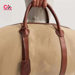 New Style Waterproof Genuine Leather Duffel Bags Customized Color Luxury Men Comfortable 50-70L Large Capacity Travel Bags - Product Image 5