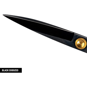 Custom Tailor <b>Scissors</b> Metal Steel 10 Black Color Coated <b>Scissors</b> Textile Fabric Taylor Cutting <b>Sewing</b> Dress Making <b>Scissor</b> - Product Image 2