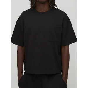 2026 New Style Men's Streetwear Tracksuit Loose Fit Short Sleeve Top & <b>Sweatpants</b> <b>Set</b> - Product Image 6
