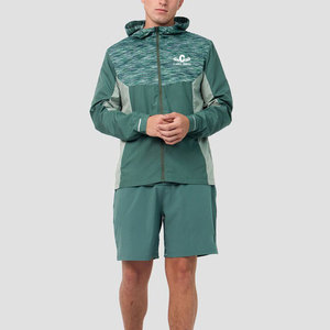 Versatile Training Men <b>Windbreaker</b> Shorts Set Designed For Modern Lifestyle Men <b>Windbreaker</b> Shorts Set Outdoor Wear - Product Image 2