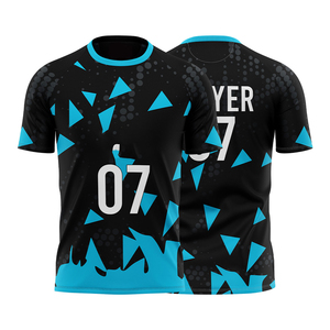 Custom Mens Adult <b>Soccer</b> Jerseys 100 Percent Polyester Crew Neck Sublimation Print Anti Bacterial Breathable Quick Dry Sports - Product Image 5