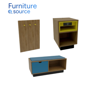 กล่องใส่อาหารเมลามีนสำหรับโรงแรมดีไซน์ไม้แท้แบบร่วมสมัยเคสอาหารเวียดนามราคาไม่แพง - Product Image 2