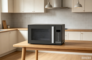 Four à <span class=keywords><strong>micro</strong></span>-<span class=keywords><strong>ondes</strong></span> encastrable compact 20L, 1080W, 6 programmes automatiques, écran LED orange, plateau tournant de 245 mm, OEM ODM - Product Image 4