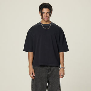 Camisetas Lisas de Estilo Moderno, Tallas Grandes, Multicolores, al por Mayor, Ropa Casual para Hombre, Hechas en Pakistán, Secado Rápido, 100% Algodón - Product Image 1