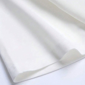 T-shirt tricoté décontracté personnalisable de haute qualité, respirant, anti-boulochage, 100 % coton, manches courtes, toutes tailles, y compris grandes tailles, pour femme - Product Image 5